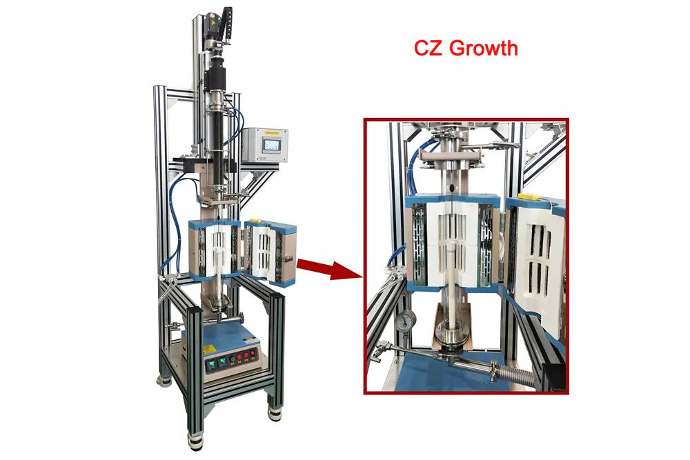1100 °C Max. Hybrid Compact Crystal Grower For Both CZ & Bridgman w/ Atmosphere Control - OTF-1200X-SCB - Image 3