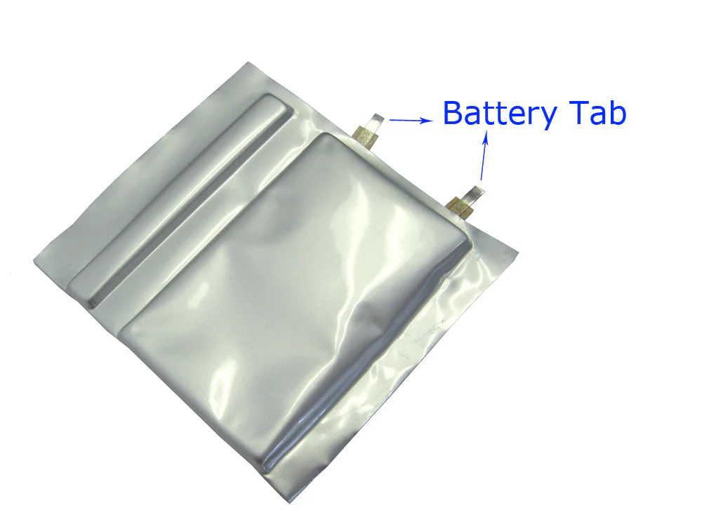 15mm Width Nickel Tab with Adhesive Polymer Tap as Negative Terminal for Pouch Cell, 50pcs/Box - PLiB-NTA15 - Image 2