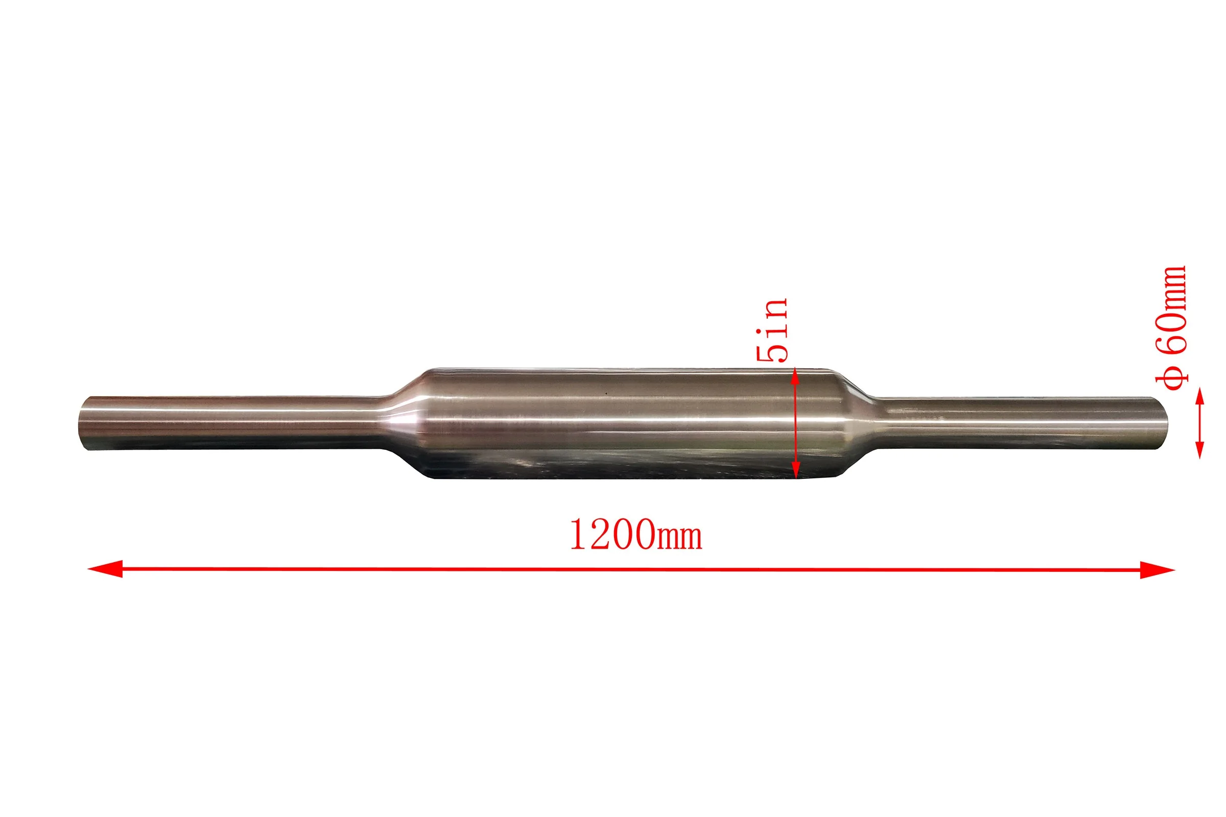 5" SS310 Alloy Tube for MTI Three Zone Rotary Tube Furnace - TSSR5-440