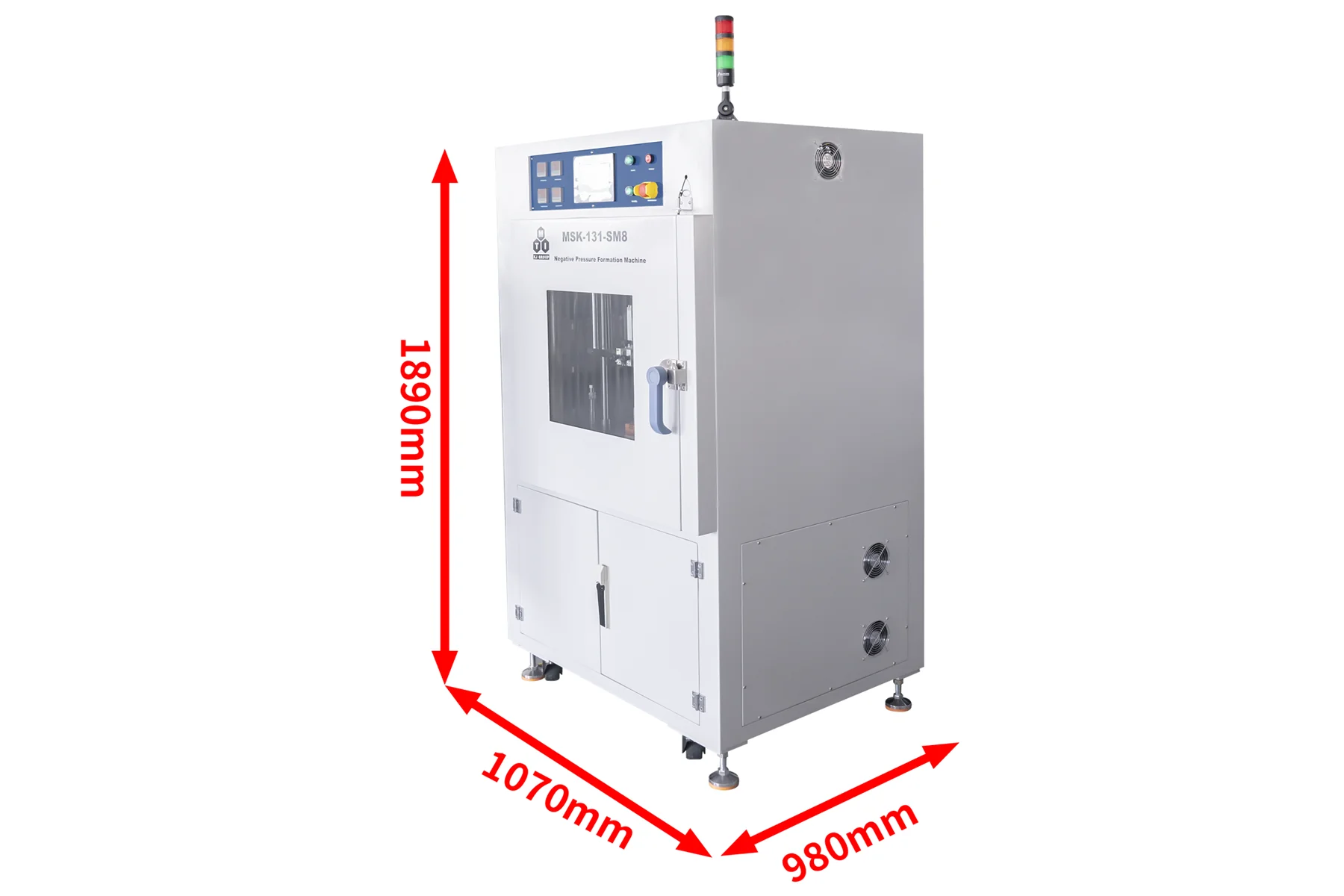 8-Channel Vacuum SEI Formation Machine for Prismatic Cells - MSK-131-SM8 - Image 4