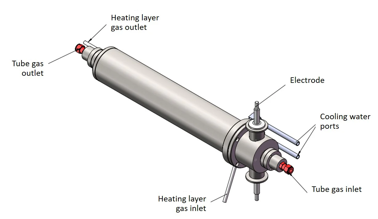 800℃ Max. 190mm O.D /100 mm I.D Tube Furnace for High Magnetic Field - GSL-800X-MH100 - Image 3