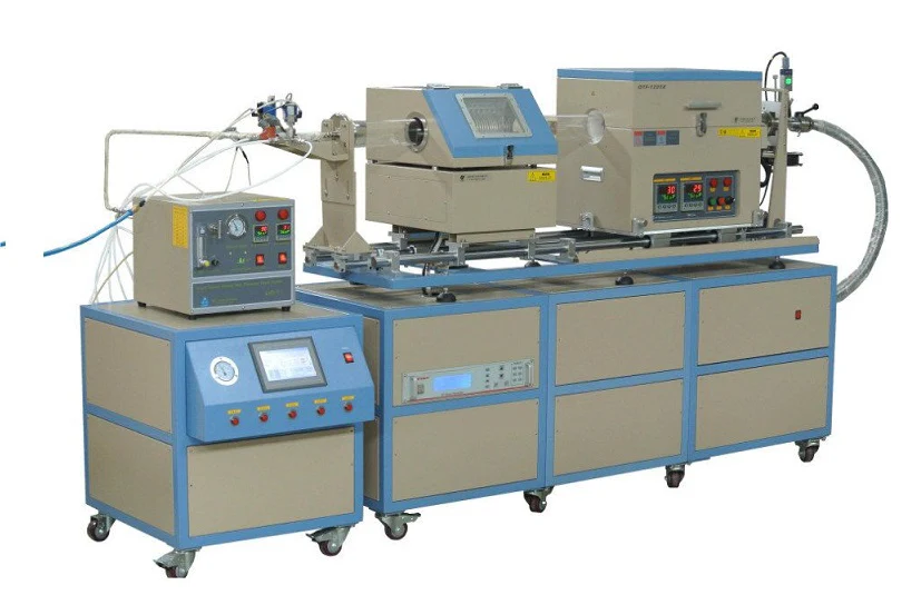 Two Channels ALD 4" Tube Furnace System Upto 1200C - ALD-1200X-4 - Image 2