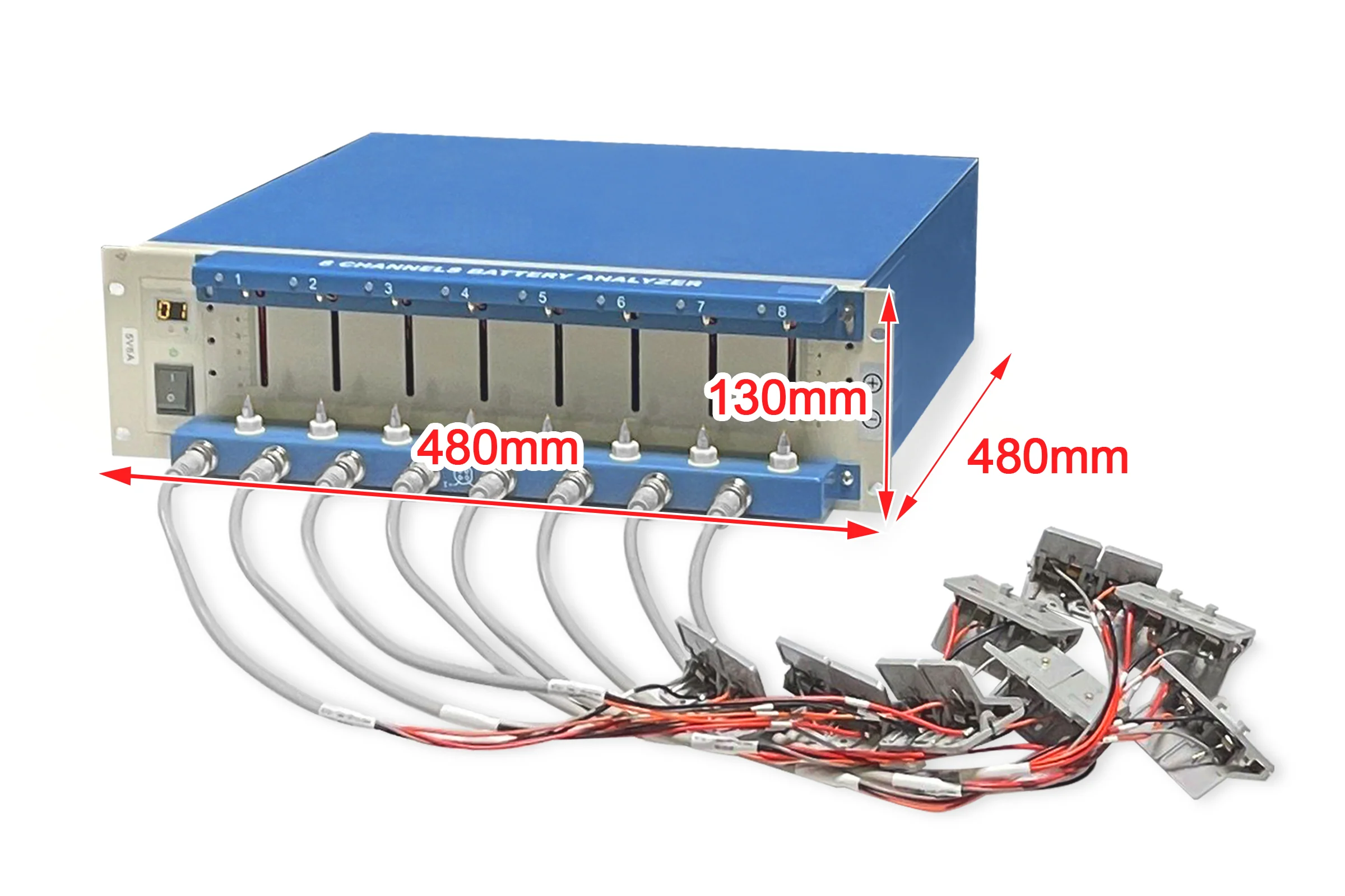 Special Offer: 8 Channel Battery Analyzer ( 0.5mA - 6A @ 1 - 5V ) w/ Laptop & Software - BST8-A6V1) - Image 2
