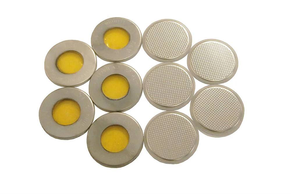 CR2032 Case with One Side Kapton Window (10mm) for In-situ X- Ray Analysis - 5 set/pack-CR2032KAP