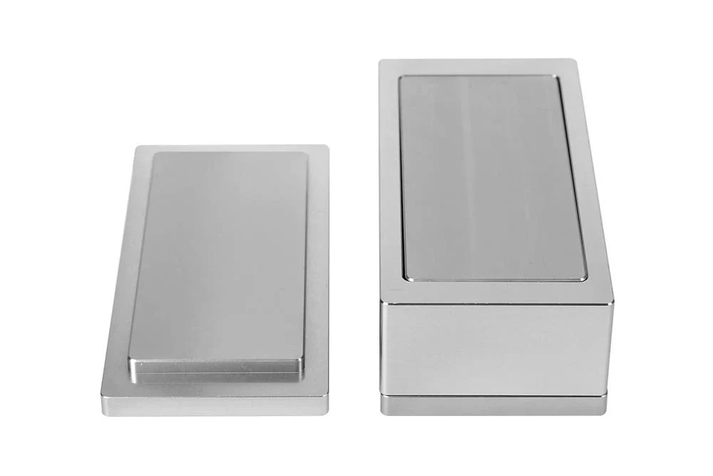 2" x 4" Pre Pressing Die Made of Aluminum -Alloy for Polymer Compound - Die-2-4-Al - Image 2