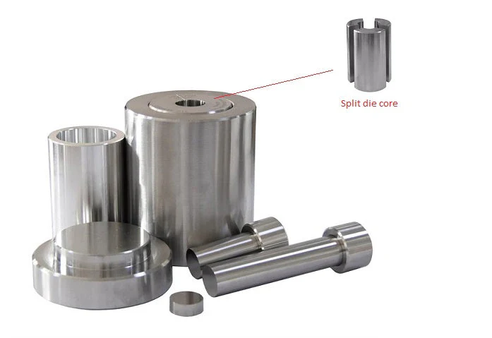 Split-able Dry Pressing Die 20 I.D.x 100H(mm) - Die-SP20
