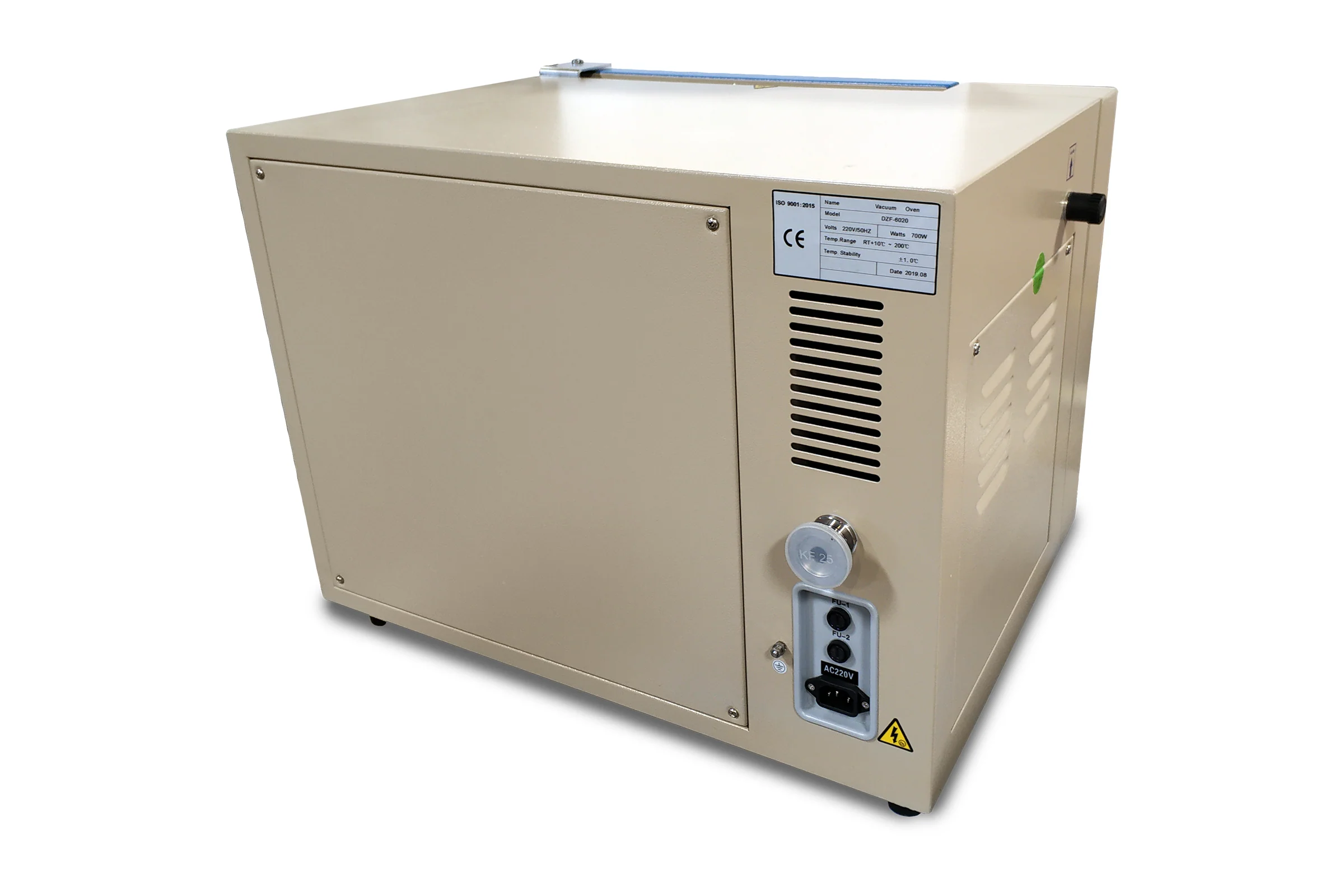 NRTL Certified 53L 200C Vacuum Oven (16x14x15") with Digital Temperature Controller - DZF-6050 - Image 3
