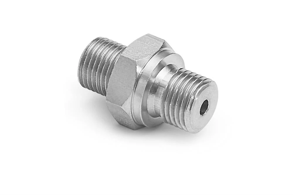 1/4" Male BSPP x 1/4" Male BSPP Hex Nipple, FIT14M14M