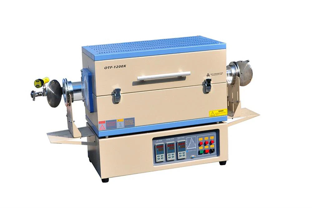 Hinged Vacuum Sealing Assembly with Flange Support for 80 mm dia Tube Furnace - FL-80KF25-HG - Image 5