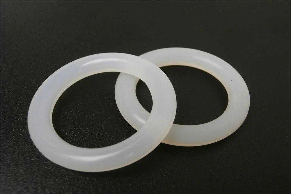 High Temperature Silicone Rubber O ring (1 pair) for 25-26 mm dia Alumina or Quartz Tube -SOR25