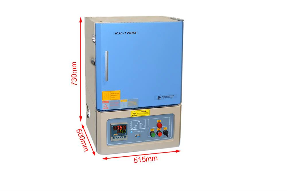1700C Bench-Top Muffle Furnace, (6"x6"x6", 3.6L) with Temperature Controller - KSL1700XA1 - Image 3