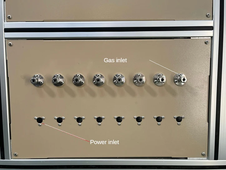 1700℃ Max. 8 Chamber Furnace with Automatic Doors For Autonomous Operation KSL-1700X-MGI-8-AD - Image 5