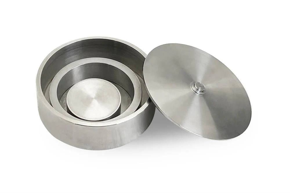 Grinding Jar for MSK-SFM-DS 120 mm I.D. x 37.5 mm Depth - MJDS100