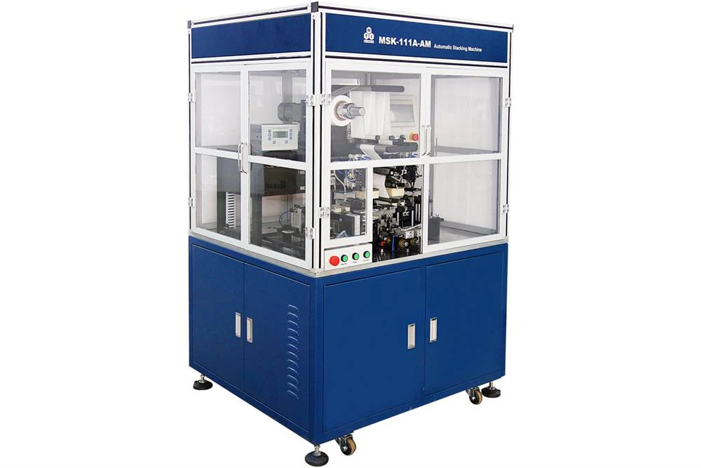 Full Automatic Layer by Layer Stacking Machine for Pouch Cell up to 160L x 100W (mm) - MSK-111A-AM - Image 2