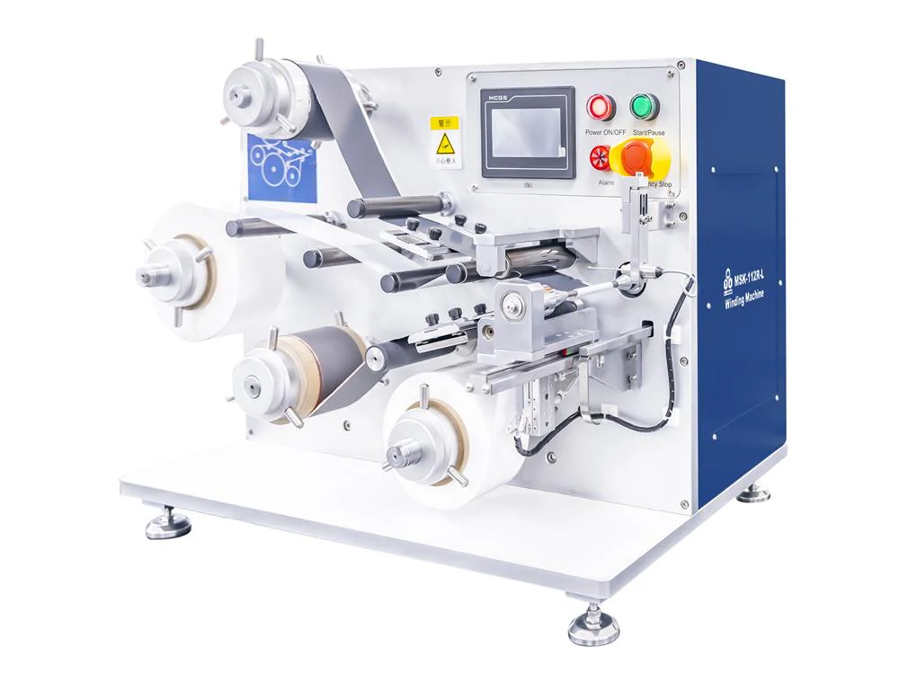 Automatic Winding Machine for 4680 Cylindrical Battery (Up to 50100) with Tabless Structure, MSK-112R-L