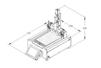 Slot Die Sheet Coater w/ Vacuum Chunck (W200XL300 mm) and Optional Heating - MSK-AFA-PD200 - Image 5