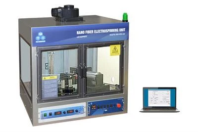 Bench-Top NanoFiber Electrospinning System with 3 Collectors & Heater & Humidity Monitor - MSK-NFES-3 - Image 2