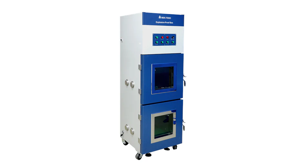 Dual Explosion-Proof Box for Constant Temp. Battery Test (20"x20"x20", 125L, RT- 46oC) - MSK-TE903-AC - Image 3