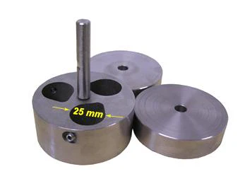 3" Peach Holder for 1" Sample Polishing - PF-3H1