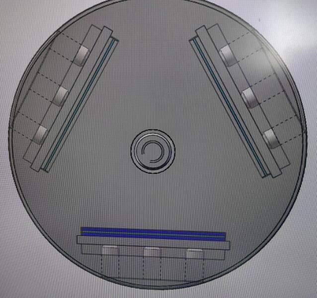 3"  Holder for Sample Edge Polishing with Three Slots & Two Dead Weights - EQ-PF-E-3 - Image 3