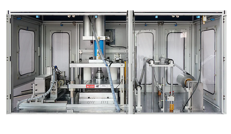 R2R Automatic Pouch Case Forming Machine for Pilot Scale of Pouch Cell Production (L400 mm x W400 mm) - MSK-120A - Image 2