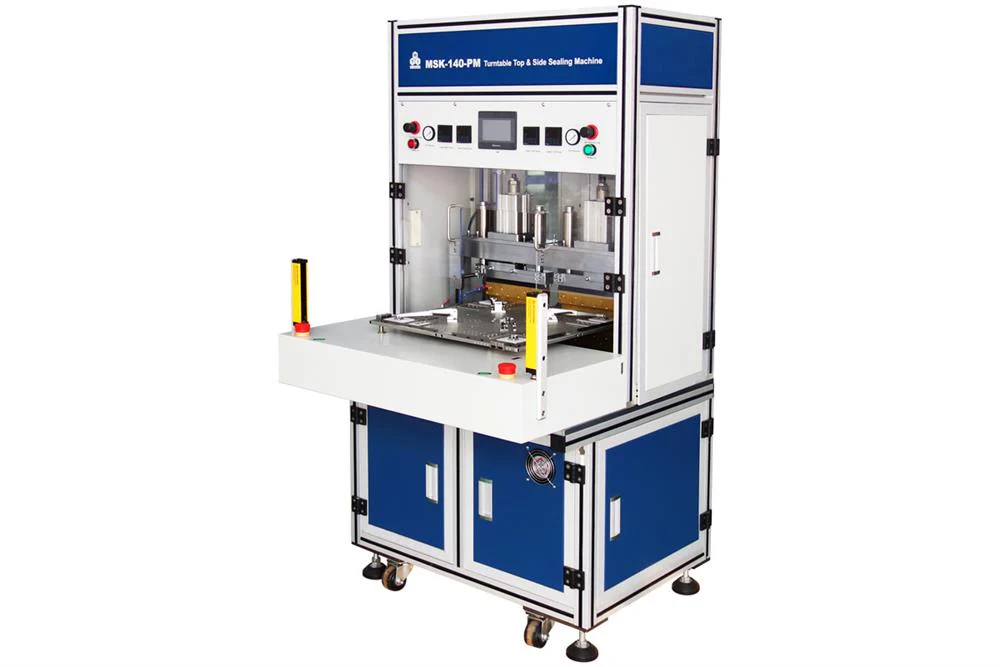 Rotary Heating Sealer for 4 cells on 2 Sides of Pouch Case w/o Vacuum - MSK-140-PM - Image 2