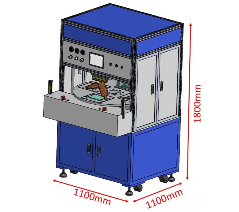Rotary Heating Sealer for 4 cells on 2 Sides of Pouch Case w/o Vacuum - MSK-140-PM - Image 5