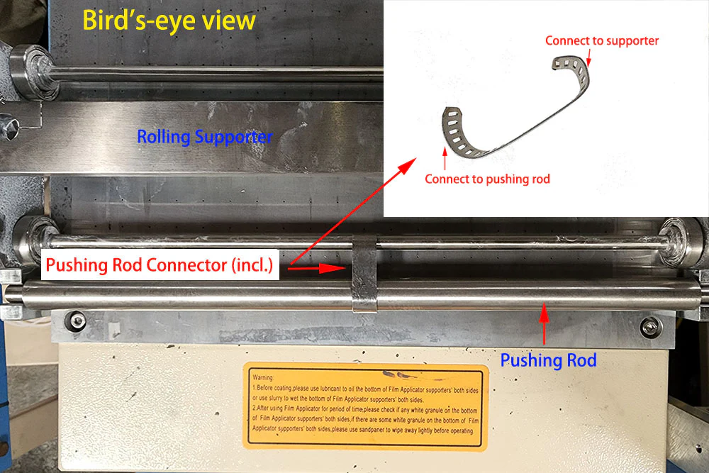 500 mm Wide Slot-die Film Applicator with Rollers- Se-KTQ-500SD - Image 4