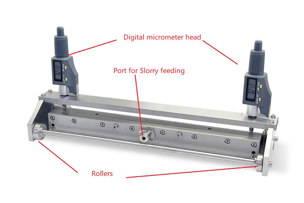 500 mm Wide Slot-die Film Applicator with Rollers- Se-KTQ-500SD - Image 2