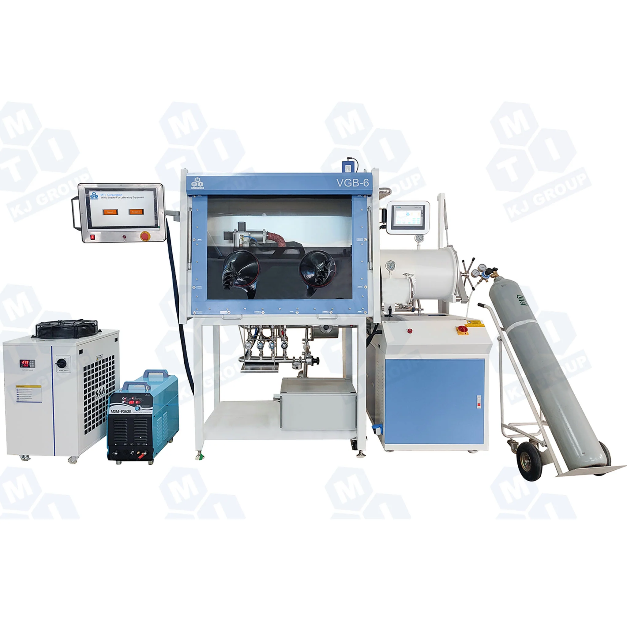 8-Station Arc Melting System w/ Vacuum Casting - SP-MSMVC8 - Image 2
