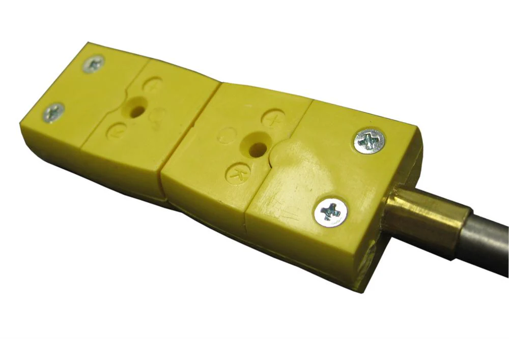 Thermocouple: K type 3mm OD x 4" L with Alloy sheath and Standard Plug for Calibration - TCK4S3B - Image 3