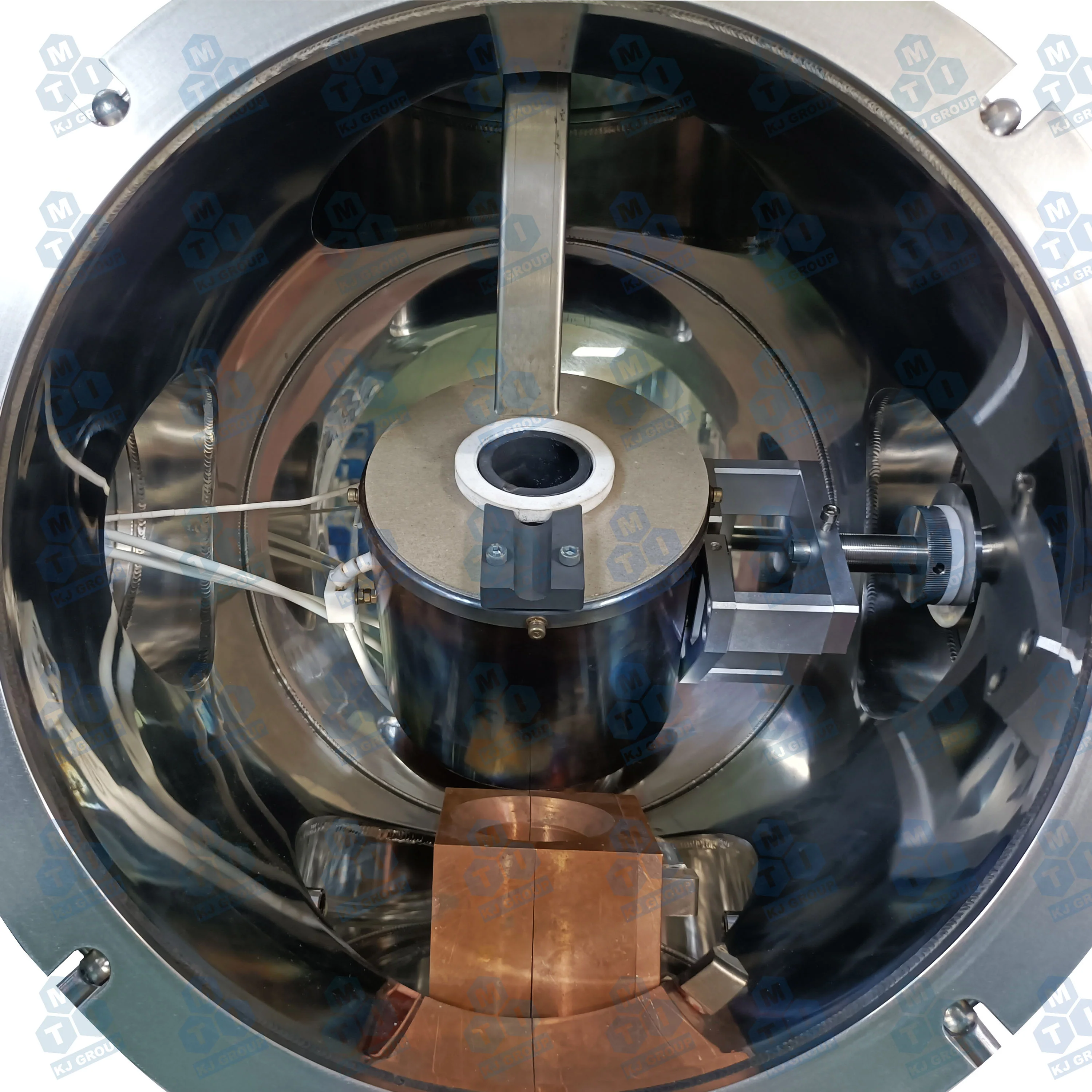 1200ºC Max. High Vacuum Melting-Casting Furnace with Stirring & Secondary Charge Function - VMC-1200 - Image 3