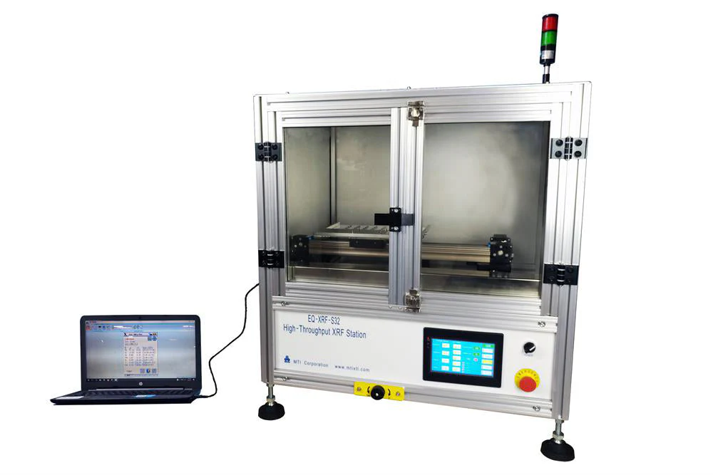 Automatic 32-Sample XRF Scanning System for High Throughput Composition Analysis - XRF-32-LD