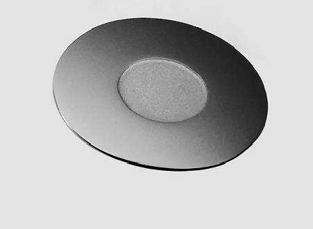 Zero Diffraction Plate for XRD sample: 24.6 Dia x1.0 t mm w/ Cavity 10 ID x0.2 mm, Si Crystal